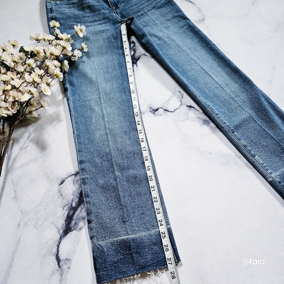 NWT Frame Le High Straight Jean in Imogen Dip - Picture 17 of 17